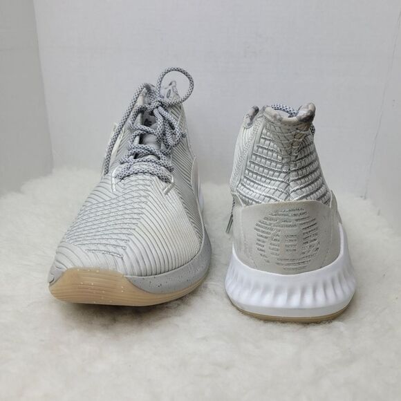 Adidas D Rose 9 Off White Men's Baskeball Sneaker Shoes  Size 13 - Picture 6 of 9